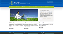 Desktop Screenshot of darshwebsolutions.com